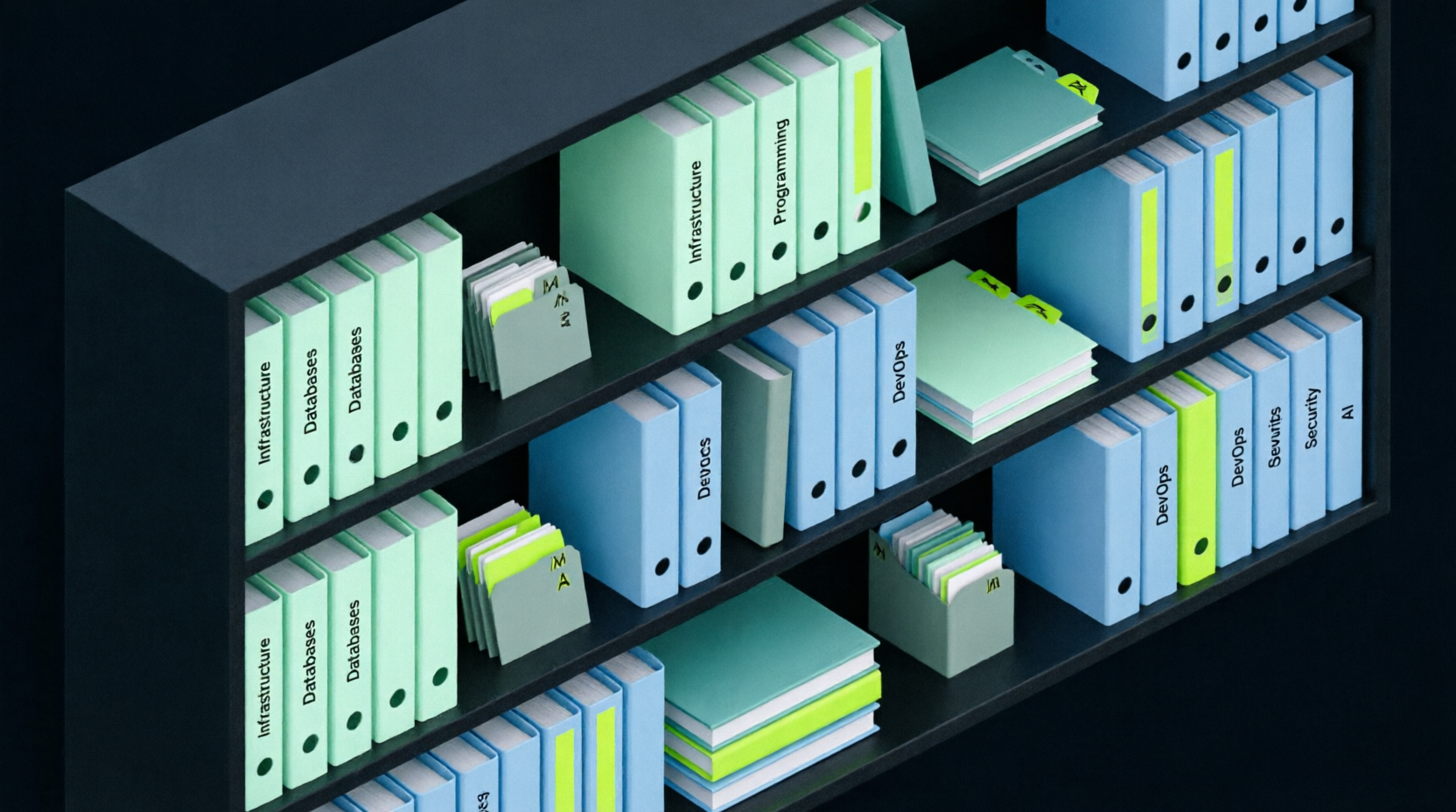 Archivador con ficheros